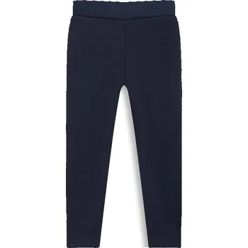 ZATEPLENÉ LEGÍNY DÍVČÍ WL0932 VELIKOSTI 146-176 Velikost: 140, Barva: Tmavě modrá