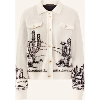 Dámský svetr Oui Dámský Svetr, bílá / tmavě modrá, 42