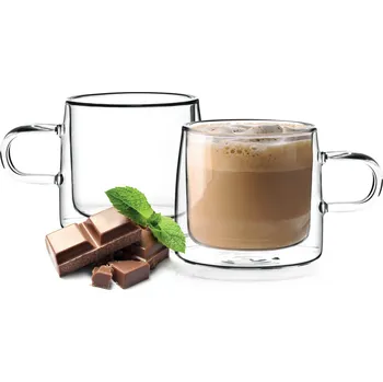 Sklenice Sada sklenic | CEMBRA | dvojitá stěna 2 ks | 0,26 l | 932384 Cena za 2 kusy