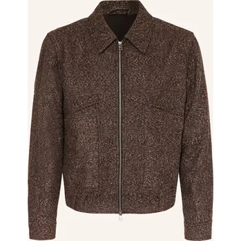 Pánský kabát Tiger Of Sweden Pánský Blouson Eeven, tmavě hnědá, 50