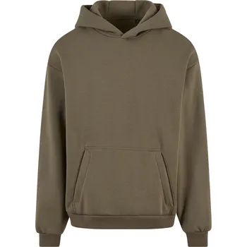 Pánská mikina New Morning Studios Těžká unisex mikina s kapucí - 5XL olive