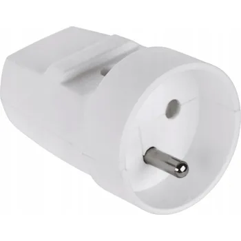 Elektrická zásuvka Elektrická Zásuvka přenosná podlahová Elgotech bílá