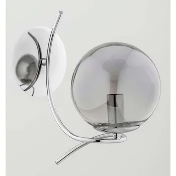 Nástěnné svítidlo Nástěnné svítidlo Alfa stříbrné E14 10 W