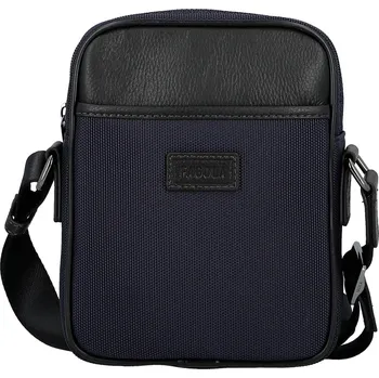 Pánská crossbody taška modrá - Fagola Milany modrá