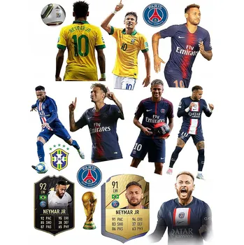 Odstranitelné tetování Smyvatelné tetování pro děti – motiv Neymar (dočasné)