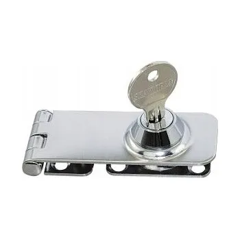 Visací zámek Závora s okem pro visací zámek, pro suvnou klapku/bednu 10100