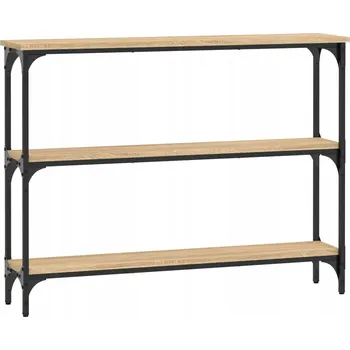 Konferenční stolek Konzolový stolek z dřevotřísky, Dub Sonoma, 100x22,5x75 cm