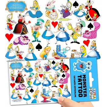 Odstranitelné tetování Filmová a herní nálepka na tetování Dětské vodní tetování Omyvatelné k narozeninám Dárek Dočasný dárek pro děti Originální opakovaně použitelné Spousta Vzorů