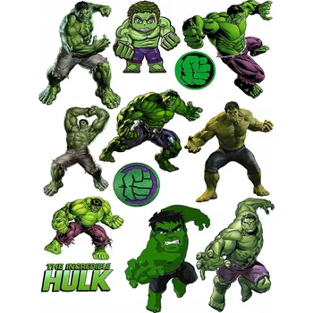 Odstranitelné tetování Smyvatelné tetování pro děti - Hulk