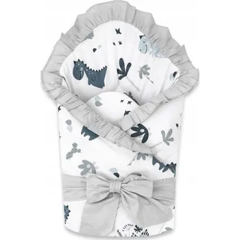 Zavinovačka COSING Zavinovačka s volánkem a stuhou - DINO granátová