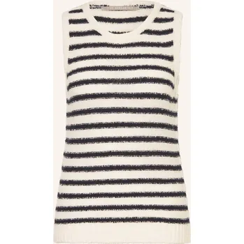 (The Mercer) N.Y. Dámský Pletený Top, režná / černá, 38