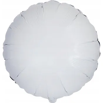 Balónek Fóliový balónek 18" FX - Kulatý (bílý), balený