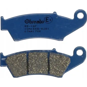 Brzdová destička BREMBO BRZDOVÉ DESTIČKY 07KA1705