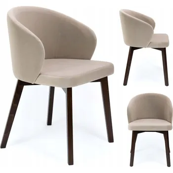 Jídelní židle Moderní Židle do Obývacího Pokoje Kanceláře Jídelny Unikátní Design BELLUNO5 ořech