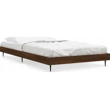 Postel Rám postele hnědý dub 203 x 93 x 20 cm, pro matraci 90 x 200 cm