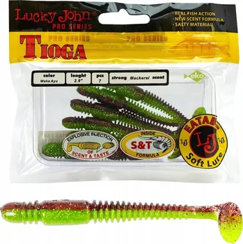 Nástraha Gumová nástraha na okouna Lucky John Tioga 2.4" 6cm - T44 1 Ks