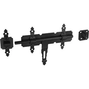 Stavební výplň Domax Závora těžká WCZ350 350x200/2,5mm černá 86542