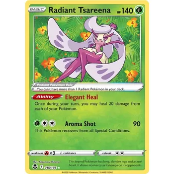 Sběratelská karetní hra Radiant Tsareena 016/195 - Silver Tempest