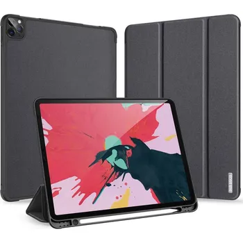 Pouzdro na tablet DUX DUCIS Domo - Trifold Case s úložným prostorem na tužky pro iPad Pro 11 (2018/2020/2021/2022) černé