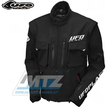 Moto bunda Vesta/bunda Enduro Taiga (UFO) černá Velikost oblečení: XL