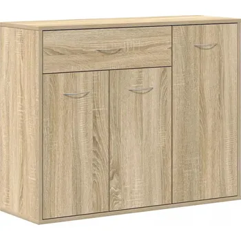 Komoda Komoda minimalistického designu z materiálu na bázi dřeva, dub Sonoma, 88x30x70 cm