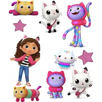 Tetování DOČASNÉ OMYVATELNÉ TETOVÁNÍ PRO DĚTI GÁBININ KOUZELNÝ DOMEK