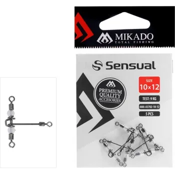 5ks - Trojobratlík Mikado Rolling Swivel BN Velikost 6/7