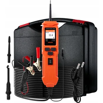Autodiagnostika VEVOR Tester Autoobvodů 2 v 1 s ABS pouzdrem, DC 8-35V a 6m kabelem