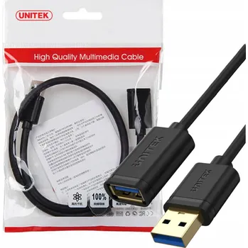 Datový kabel Unitek prodlužovací USB 3.0 kabel AM-AF 1M