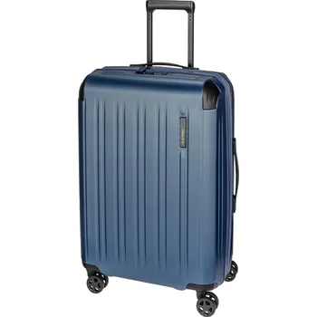 Travelite DYNAMIIC 4k M 66cm Modrá Rozšiřitelný