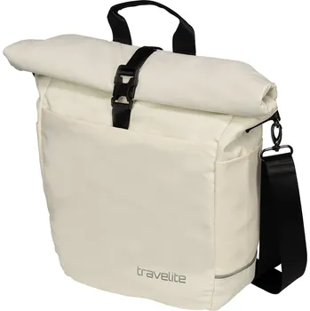 Travelite Basics Brašna na kolo Roll-up Béžová 14L