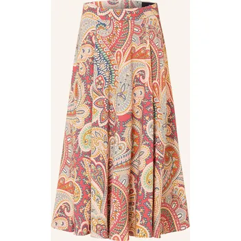 Dámská sukně Etro Dámská Skládaná Sukně, tmavě červená / tmavě zelená /...