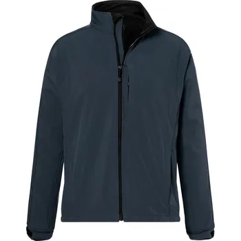 James & Nicholson Pánská 3-vrstvá softshellová bunda - 4XL navy