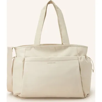 Cestovní taška Kapten & Son Taška Na Víkend Hellvi, světle hnědá