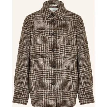 Dámský blejzr Marc O'polo Dámská Bunda, hnědá / šedá / světle hnědá, 38