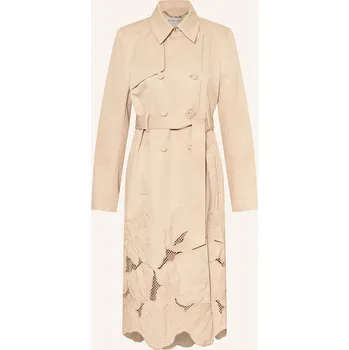 Dámský kabát Phase Eight Dámský Trenčkot Elm S Průstřihy, béžová, 42