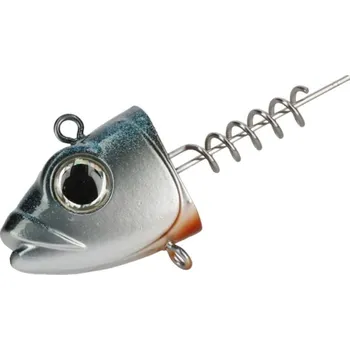 Rybářský háček 2ks Zavrtávací Hlavička Mikado Jaws Vertical 30gr Blue Roach