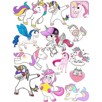 Tetování Smyvatelné tetování pro děti Jednorožci