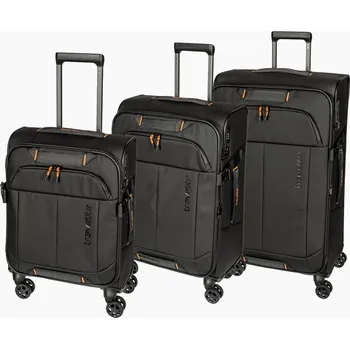 Travelite Briize 4k Sada 3 kufrů 55/67/78 Černá