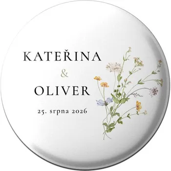 Svatební dekorace Svatební placka 354