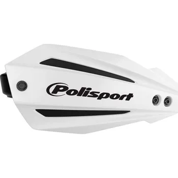 Chrániče páček BULLIT FWA - s montážní sadou (POLISPORT) bílá