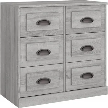 Komoda Klasická skříňka Šedý Dub Sonoma 70x35,5x67,5 cm
