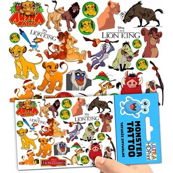 Odstranitelné tetování Filmová a herní nálepka na tetování Dětské vodní tetování Omyvatelné k narozeninám Dárek Dočasný dárek pro děti Originální opakovaně použitelné Spousta Vzorů