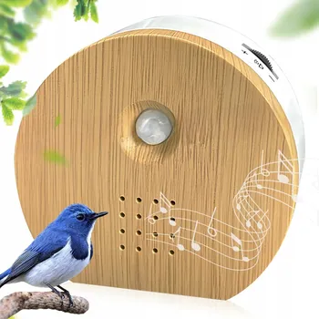 Pohybové čidlo Soundbox Birdsong Detektor pohybu do koupelny, předsíně, kanceláře