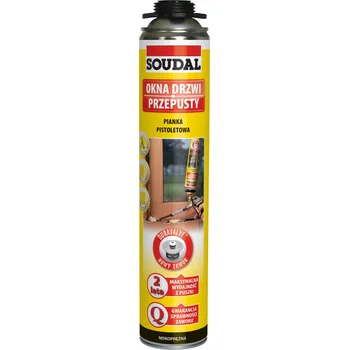 Montážní pěna Montážní pěna pistolová Soudal Yellow 750 ml