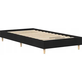 Postel Rám postele minimalistický 193 x 78 x 25 cm, černý dub