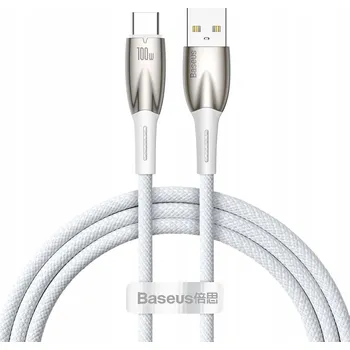 Datový kabel Kabel Baseus USB – USB typ C 1 m bílý