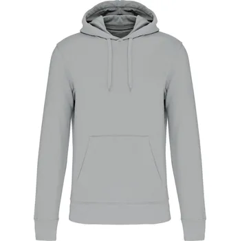 Pánská mikina Kariban Pánská eco-friendly mikina s kapucí - L snow grey
