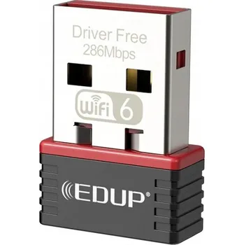 Síťová karta Externí síťová karta EDUP WiFi 6 USB adaptér EP-AX300 2.4Ghz