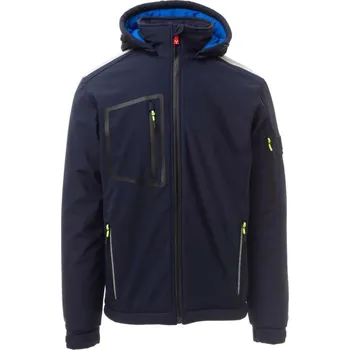 pracovní bunda Bunda zimní PayPer STREAM PAD softshellová námořnická modrá M